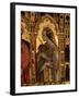 St. Catherine of Alexandria, Detail from the San Martino Polyptych-Carlo Crivelli-Framed Giclee Print