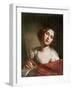 St. Catherine of Alexandria, Late 1640s-Bernardo Cavallino-Framed Giclee Print