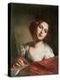 St. Catherine of Alexandria, Late 1640s-Bernardo Cavallino-Stretched Canvas