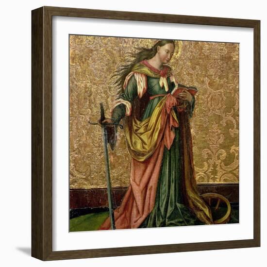 St. Catherine of Alexandria-Konrad Witz-Framed Giclee Print