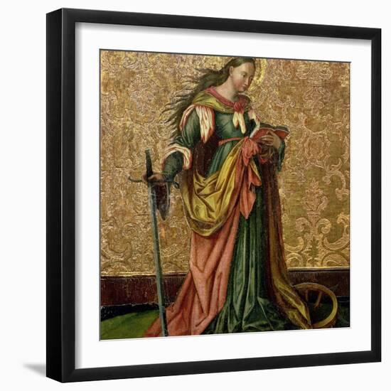 St. Catherine of Alexandria-Konrad Witz-Framed Giclee Print