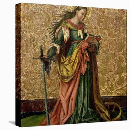 St. Catherine of Alexandria-Konrad Witz-Stretched Canvas