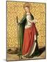 St. Catherine of Alexandria-Josse Lieferinxe-Mounted Giclee Print