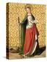 St. Catherine of Alexandria-Josse Lieferinxe-Stretched Canvas