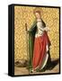 St. Catherine of Alexandria-Josse Lieferinxe-Framed Stretched Canvas