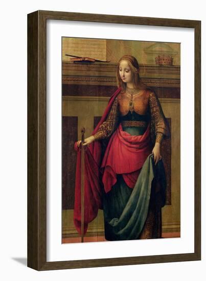 St. Catherine of Alexandria-Fernando Yanez De Almedina-Framed Giclee Print