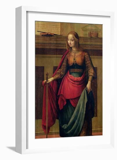 St. Catherine of Alexandria-Fernando Yanez De Almedina-Framed Giclee Print