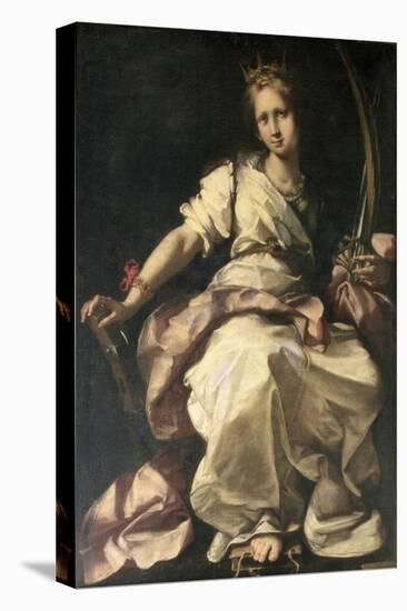 St. Catherine of Alexandria-Bernardo Strozzi-Stretched Canvas