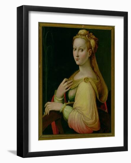 St. Catherine of Alexandria-Barbara Longhi-Framed Giclee Print