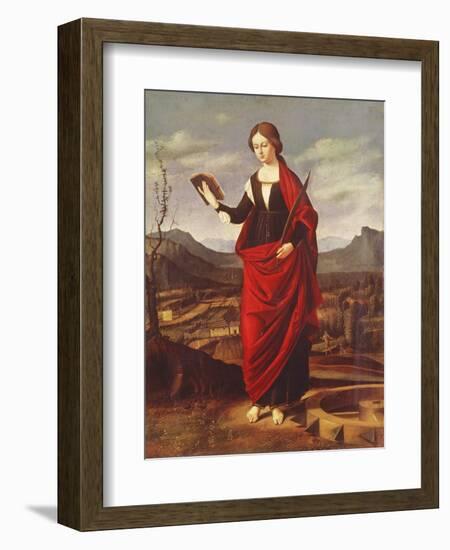 St. Catherine of Alexandria-Marco Basaiti-Framed Giclee Print