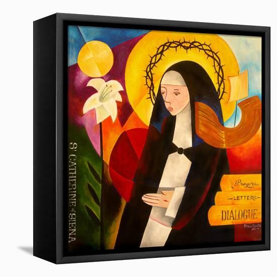 St. Catherine of Siena, 2007-Patricia Brintle-Framed Stretched Canvas