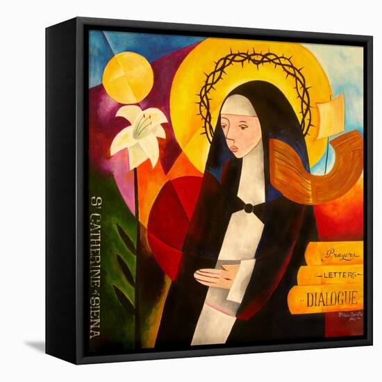 St. Catherine of Siena, 2007-Patricia Brintle-Framed Stretched Canvas