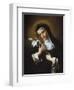 St Catherine of Siena, Late 17th Century-null-Framed Giclee Print