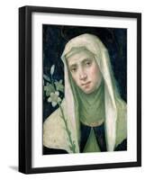 St. Catherine of Siena-Fra Bartolommeo-Framed Giclee Print