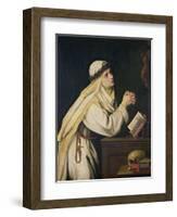 St. Catherine of Siena-Cristofano Allori-Framed Giclee Print