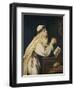 St. Catherine of Siena-Cristofano Allori-Framed Giclee Print