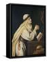 St. Catherine of Siena-Cristofano Allori-Framed Stretched Canvas