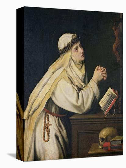 St. Catherine of Siena-Cristofano Allori-Stretched Canvas