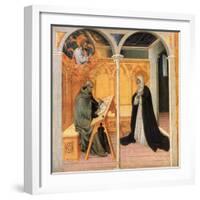 St. Catherine Of Siena-Giovanni di Paolo-Framed Giclee Print