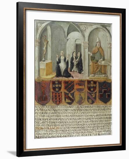 St. Catherine of Siena-null-Framed Giclee Print