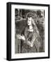 St. Catherine, Possibly a Portrait of Lucrezia Borgia (1480-1519) from the Lives of the Saints-Bernardino di Betto Pinturicchio-Framed Giclee Print