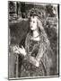 St. Catherine, Possibly a Portrait of Lucrezia Borgia (1480-1519) from the Lives of the Saints-Bernardino di Betto Pinturicchio-Mounted Giclee Print