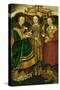 St. Catherine's Altar, Triptych on Lime Wood (1506), Right Panel-Lucas Cranach the Elder-Stretched Canvas