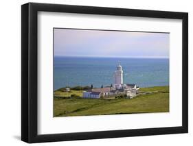 St. Catherine's Lighthouse, Niton, Isle of Wight, England, United Kingdom, Europe-Neil Farrin-Framed Photographic Print