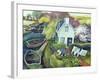 St. Catherine's, Lock Gates-Lisa Graa Jensen-Framed Giclee Print