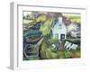 St. Catherine's, Lock Gates-Lisa Graa Jensen-Framed Giclee Print