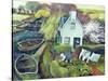 St. Catherine's, Lock Gates-Lisa Graa Jensen-Stretched Canvas