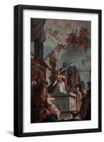 St. Catherine's Martyrdom-Francesco Fontebasso-Framed Giclee Print