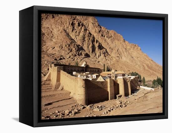 St. Catherine's Monastery, Unesco World Heritage Site, Sinai, Egypt, North Africa, Africa-Julia Bayne-Framed Stretched Canvas