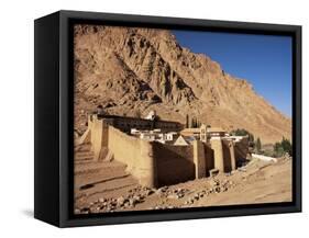 St. Catherine's Monastery, Unesco World Heritage Site, Sinai, Egypt, North Africa, Africa-Julia Bayne-Framed Stretched Canvas