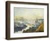 St. Catherine's Mountain, Rouen-Eugène Boudin-Framed Giclee Print