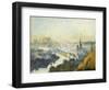 St. Catherine's Mountain, Rouen-Eugène Boudin-Framed Giclee Print