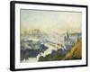 St. Catherine's Mountain, Rouen-Eugène Boudin-Framed Giclee Print