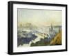 St. Catherine's Mountain, Rouen-Eugène Boudin-Framed Giclee Print