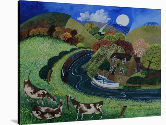 St. Catherine's, Near Shalford, 2013-Lisa Graa Jensen-Stretched Canvas