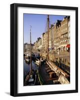 St. Catherine's Quay, Old Harbour, Honfleur, Basse Normandie (Normandy), France, Europe-Richard Ashworth-Framed Photographic Print