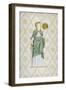 St Catherine, Stained Glass, Church of St Leonard, Heston, Middlesex, 1820-null-Framed Giclee Print