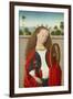 St. Catherine Standing in Front of a Wall-Baseler Schule-Framed Giclee Print