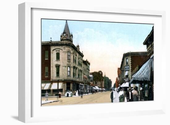 St Catherine Street, Montreal, Canada, C1900s-null-Framed Giclee Print