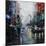 St. Catherine Street Rain-Mark Lague-Mounted Art Print