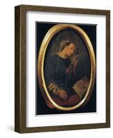 St Catherine, Tondo, St Catherine's Church, Genoa, Italy-null-Framed Giclee Print