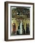 St Catherine Triptych-Ludovico Brea-Framed Giclee Print