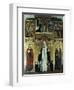 St Catherine Triptych-Ludovico Brea-Framed Giclee Print