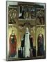 St Catherine Triptych-Ludovico Brea-Mounted Giclee Print