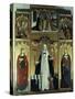 St Catherine Triptych-Ludovico Brea-Stretched Canvas