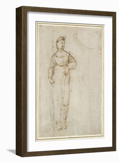 St Catherine-Raphael-Framed Giclee Print